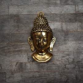 Rostro Buddha Dorado