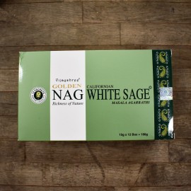 Incienso Golden Nag White Sage